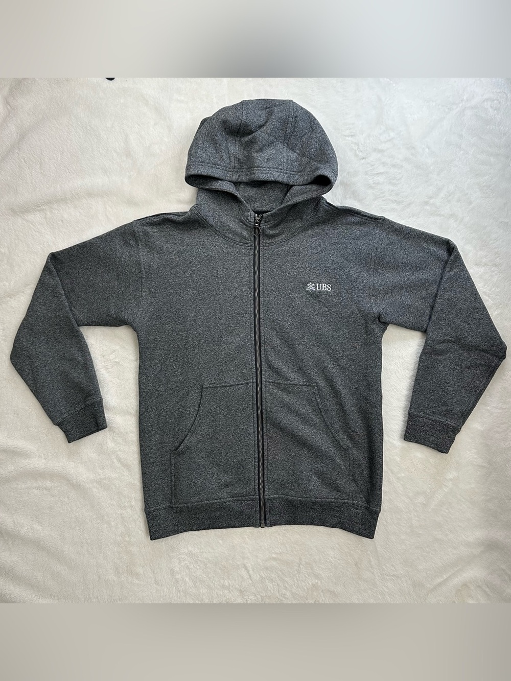 Lululemon All Yours Full-Zip Hoodie Heathered Grey Size M - Excellent Condition